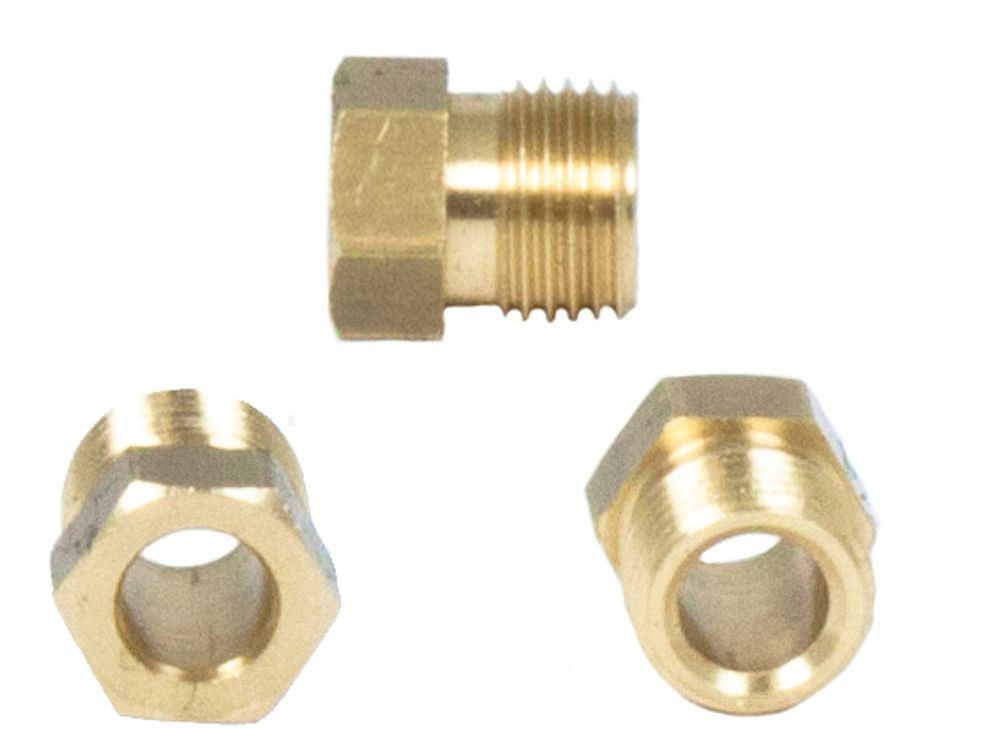 Brass fitting 7/16