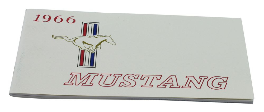 Instruktionsbuch Mustang 1966