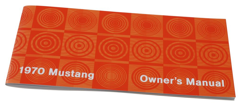 Instruktionsbuch Mustang 1970