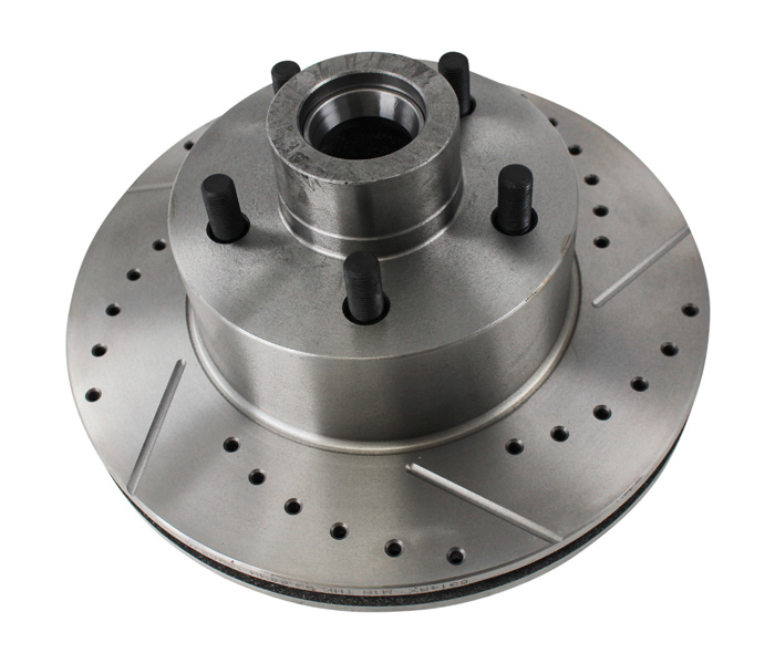 Rotor Slotted/Drilled Mopar Large RH