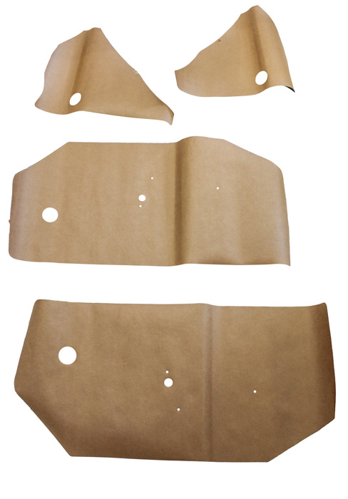 Water shield Camaro/F-bird 68-9 CP set/4