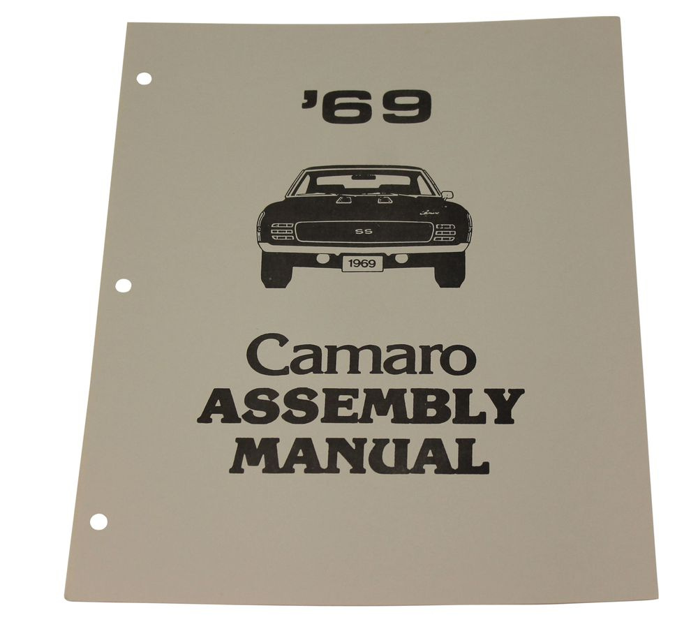 Assembly Manual Camaro 69
