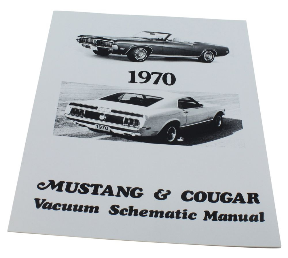 Fachbuch Vakuumschema 70 Mustang/Cougar