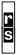 67-68 Camaro RS Grille Emblem with Backi