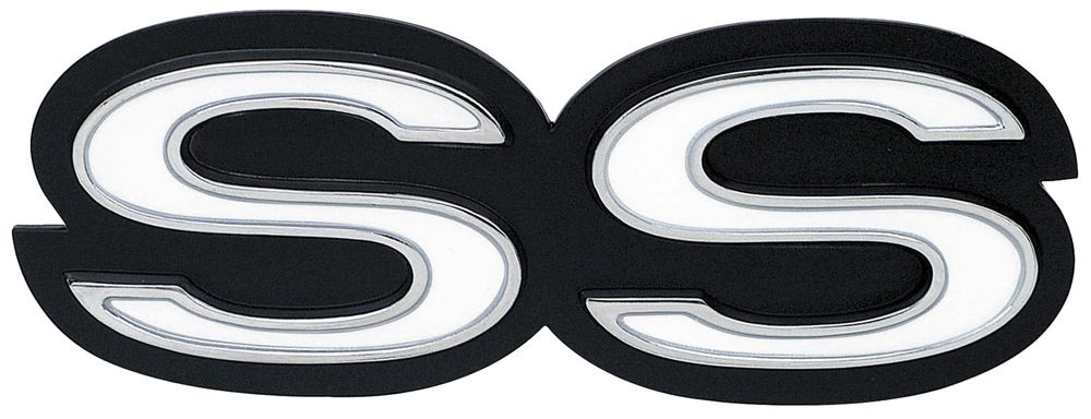 Grill Emblem SS 67-8 Camaro/68-69 Nova