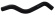Radiator hose upper GM SB 70-79 Radiator hose upper GM SB 70-79
