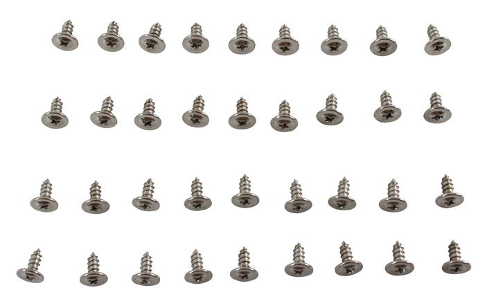 36 Piece Wheel Well Molding Screw Set