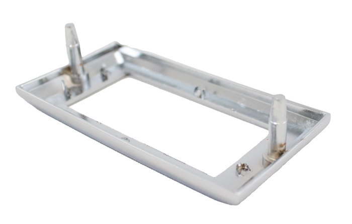 68-69 Side Marker Chrome Bezels