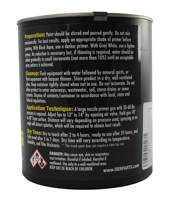 OER&reg;  Gray & White Trunk Spatter Pai