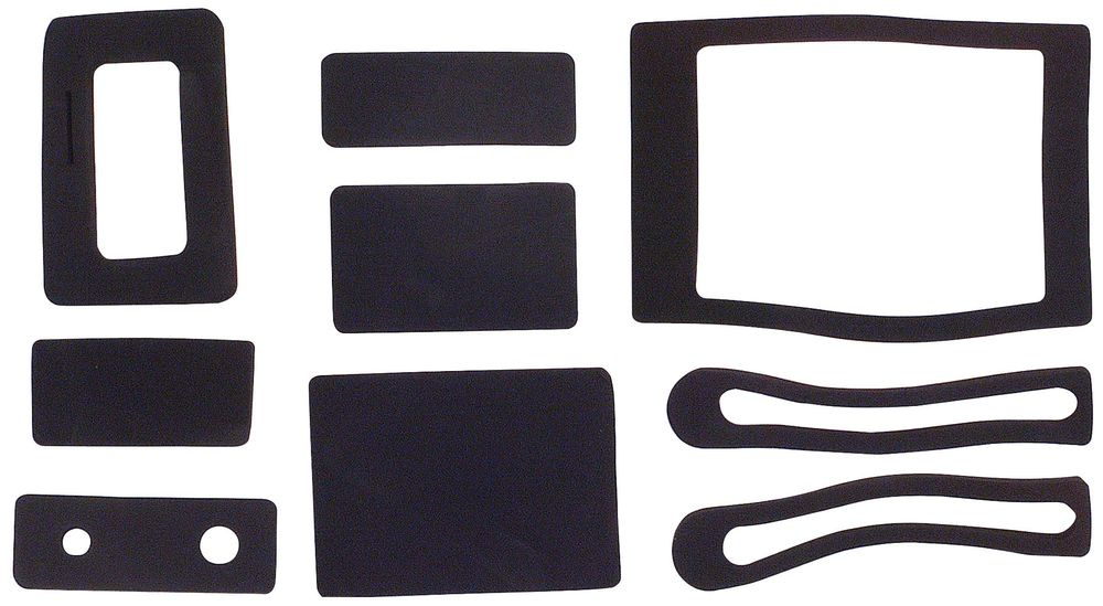 Heater gaskets GM 67-79 w/o AC