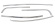 Rear window molding set Camaro 67-69 Rear window molding set Camaro 67-69