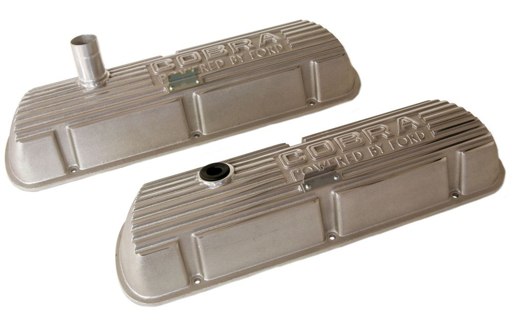 Ventildeckel COBRA power by Ford poliert
