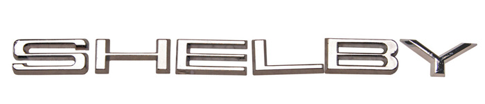 Buchstabensatz SHELBY 68-70 Pin