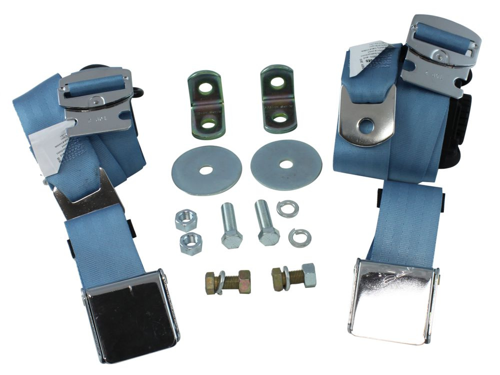 Sicherheitsgurt 3-Punkt licht blue