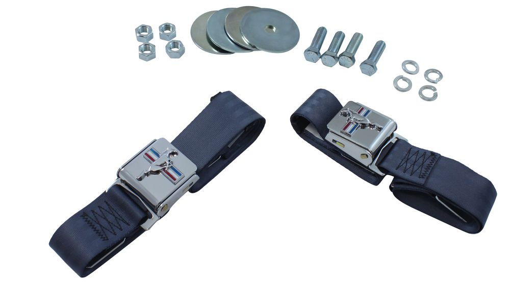 Sicherheitsgurt 2 pkt blau