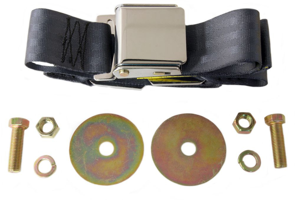 Sicherheitsgurt 2-Pkt blau ohne Logo