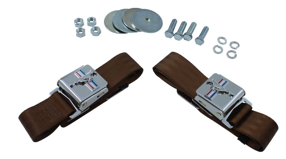 Sicherheitsgurt 2 pkt Sattel m. Logo