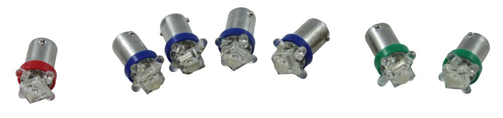 Lampensatz LED blau Armaturengeh. 65-66