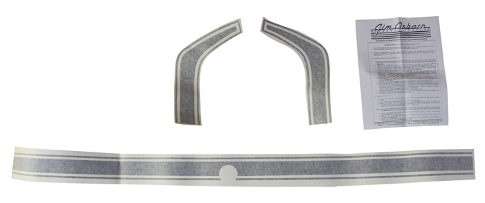 Streifen Aufklebersatz Heck Mach1 71-72