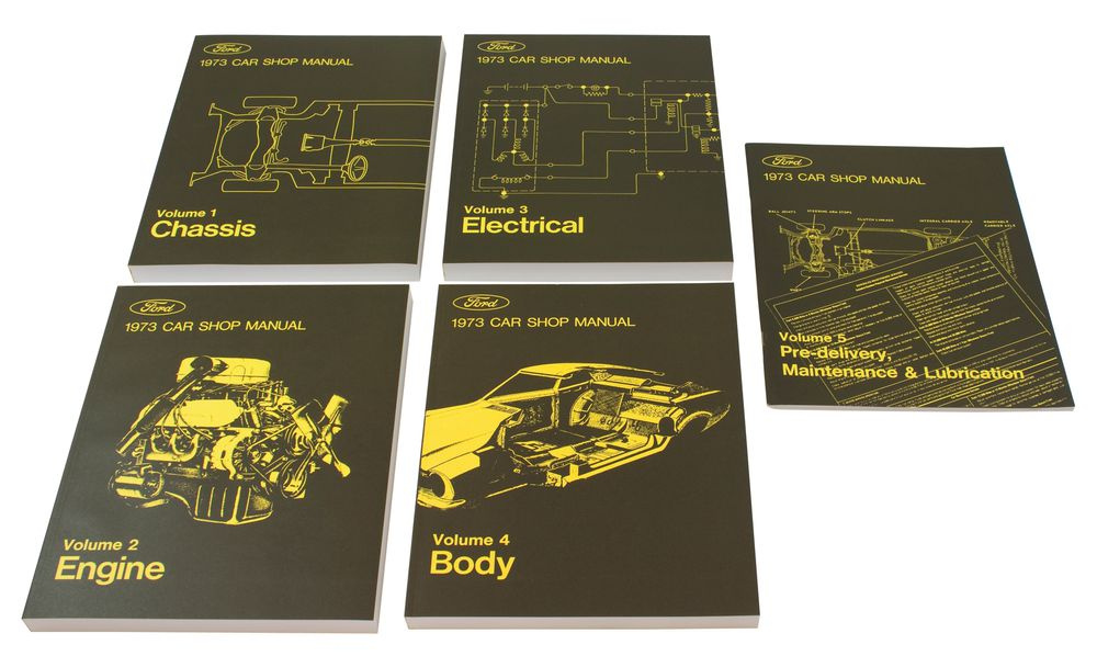 Werkstatthandbuch Mustang 1973