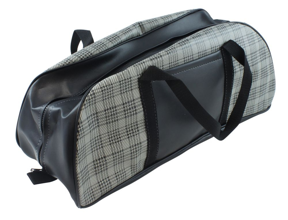 Kofferraumtasche 64-73 kariert mit Pony