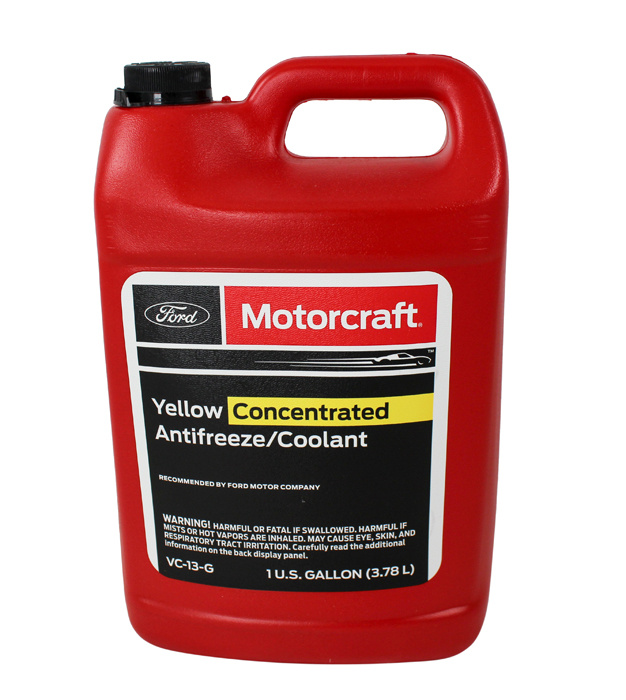 Coolant Motorcraft, Yellow 1 Gallon