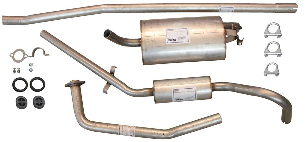 Auspuffanlage Amzon 62-66 rostfrei