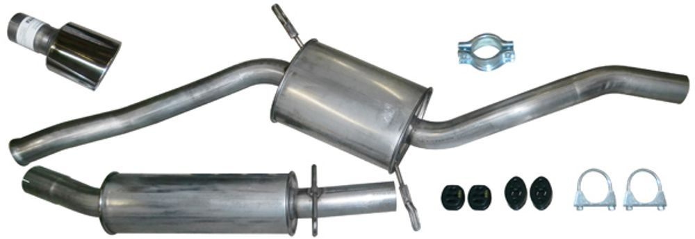 Auspuffanlage C70/S70/V70 DIV rostfrei