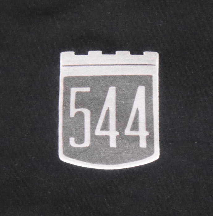 T-Shirt schwarz Emblem 544