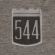 T-Shirt grau Emblem 544