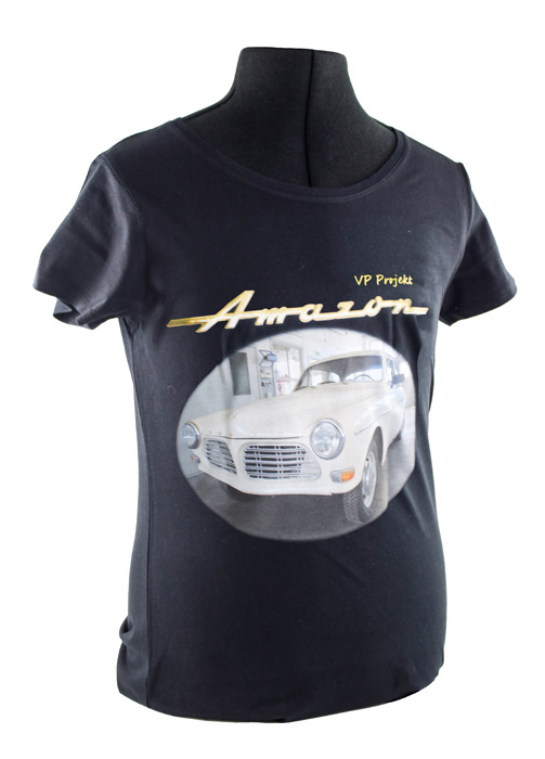 T-Shirt Frau schwarz Projektauto Amazon