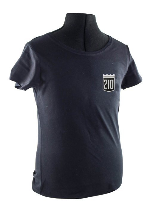 T-shirt Frau schwarz 210 emblem