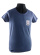 T-Shirt Frau Blau 544 Emblem