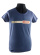 T-Shirt Frau Blau 123GT emblem