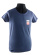 T-shirt Frau blau 123GT emblem