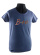 T-shirt Frau blau B18 emblem