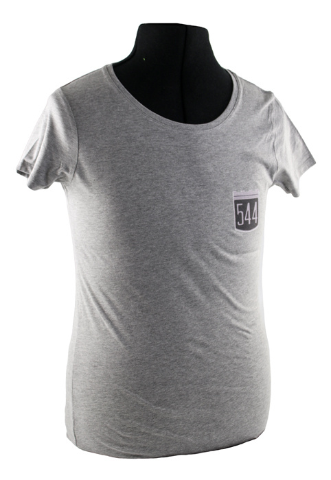 T-Shirt Frau grau 544 Emblem