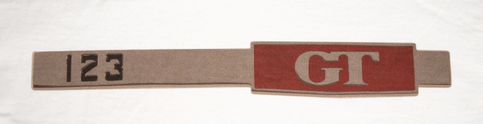 T-Shirt weiss Emblem 123GT