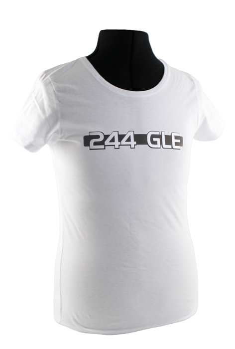 T-shirt Frau weiss 244 GLE emblem