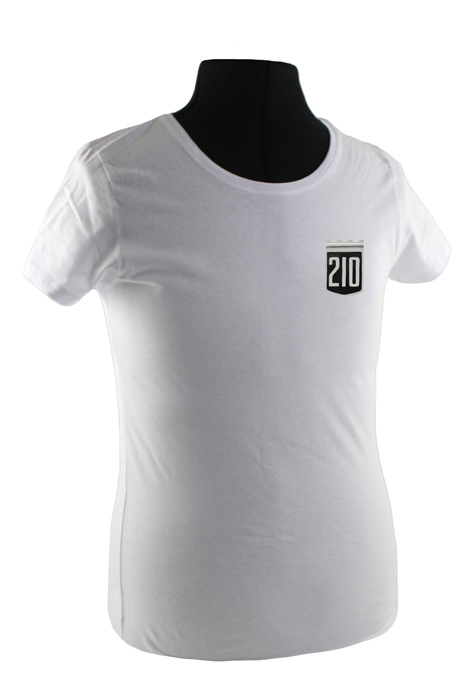 T-shirt Frau weiss 210 emblem