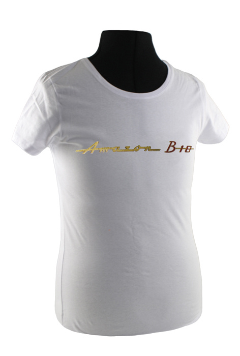 T-shirt Frau weiss Amazon/B18 emblem