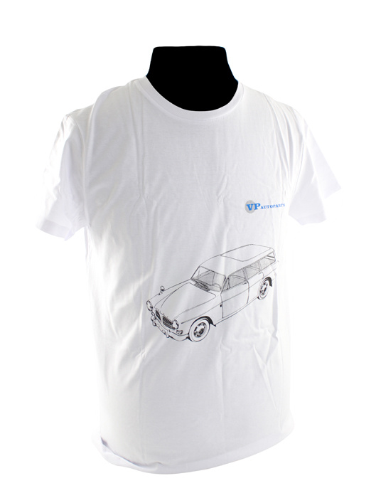T-Shirt weiss Volvo Amazon Kombi 220