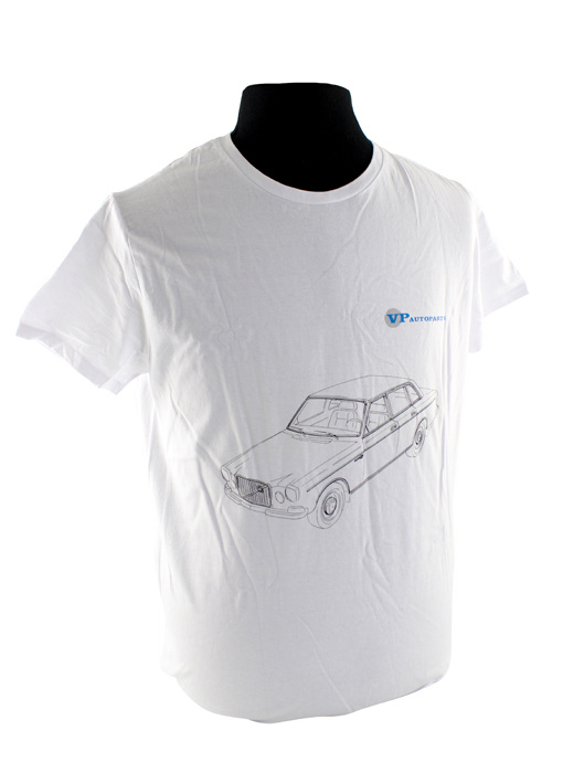 T-Shirt weiss Volvo 164